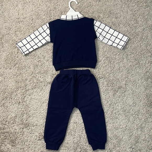 Pat Pat Baby Boy’s Matching Top & Jogger Pants Set *Host Pick 01.08.2025* - Picture 11 of 12